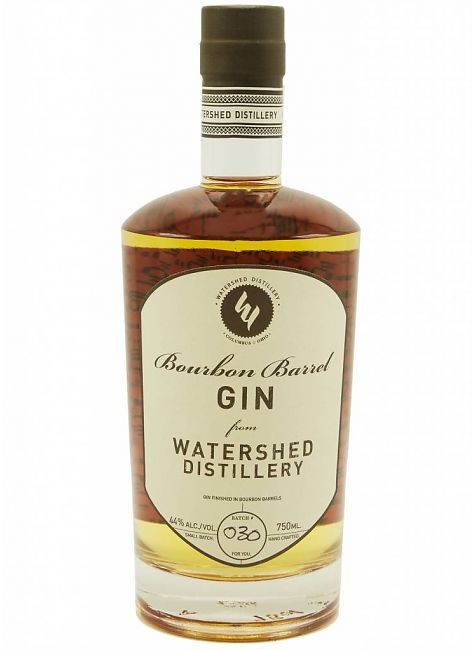 Watershed Distillery Bourbon-Barrel Gin