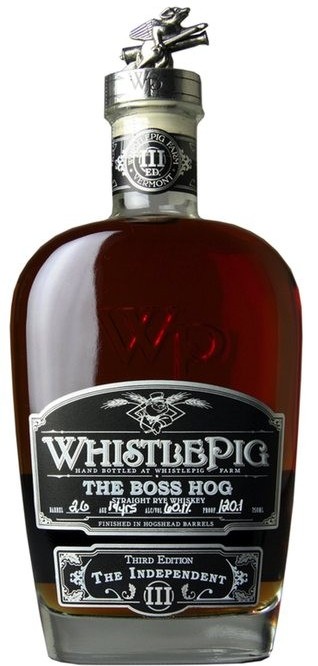 WhistlePig The Boss Hog Independent Third Edition