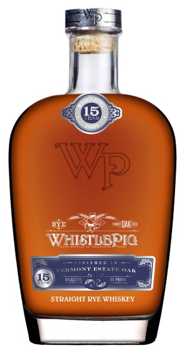 WhistlePig Vermont Estate Oak 15 Year