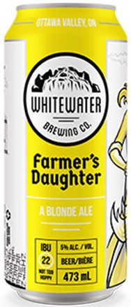 Whitewater Brewing Farmer's Daughter Blonde Ale