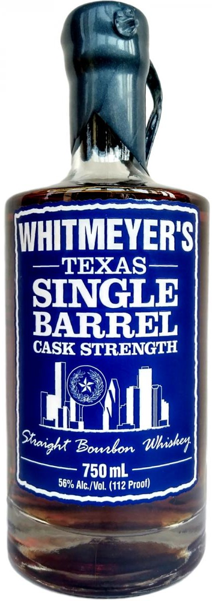 Whitmeyer's Texas Single Barrel Bourbon
