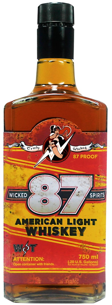 Wicked 87 American Light Whiskey