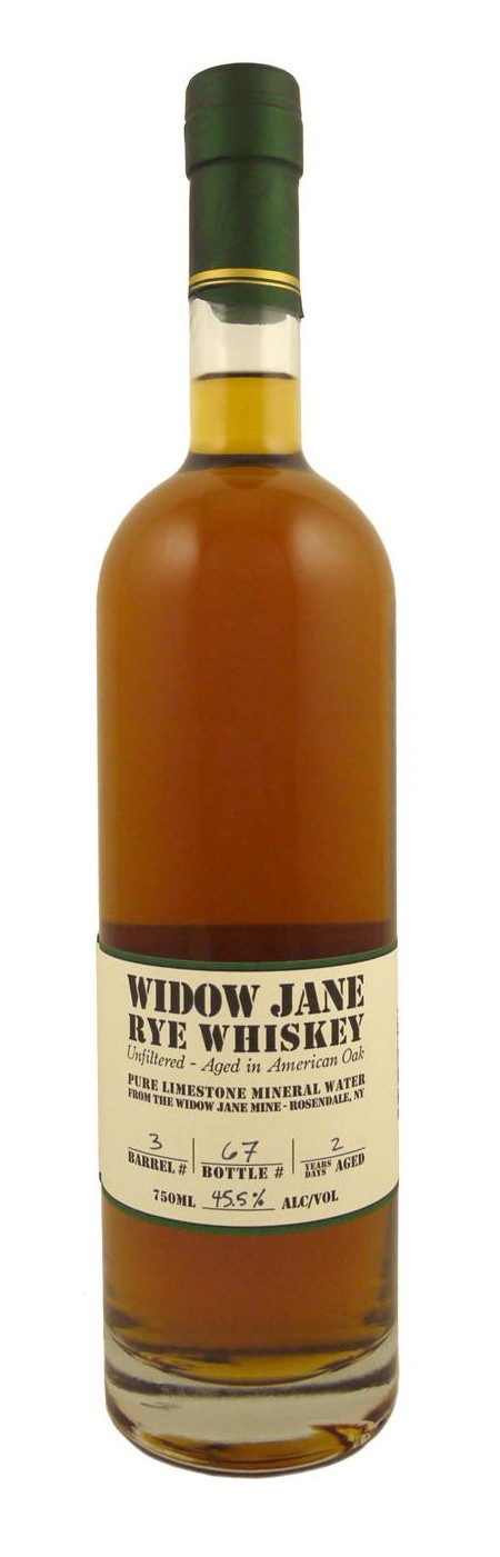 Widow Jane Rye Unfiltered