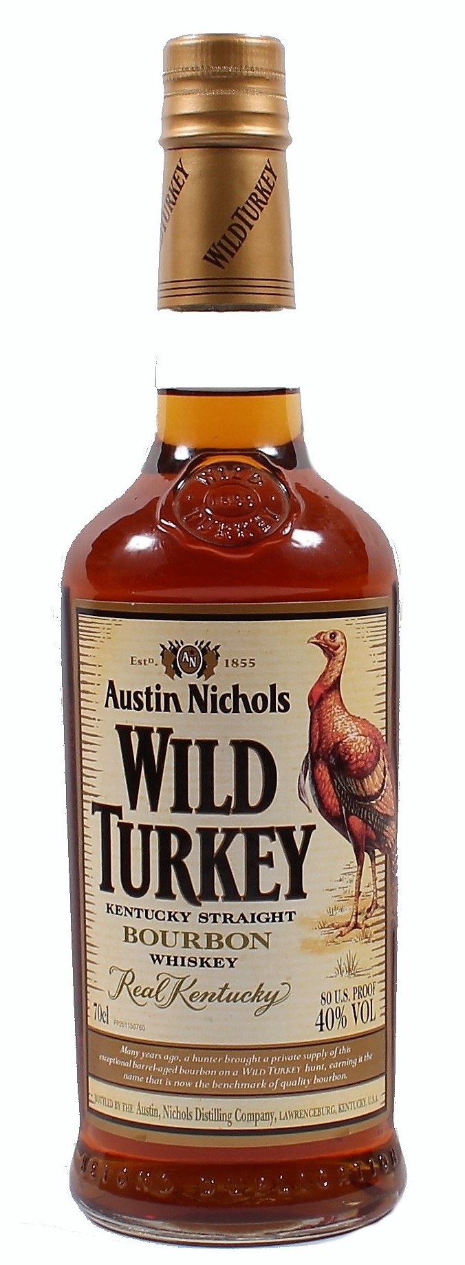 Wild Turkey 80 Proof Bourbon