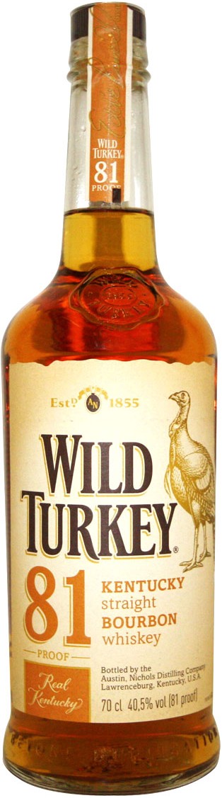 Wild Turkey 81 Proof Bourbon