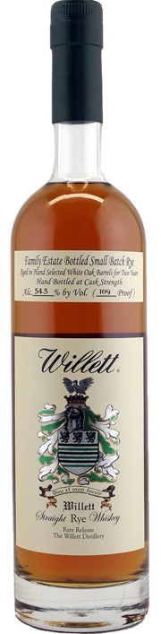 Willett 2 Year Straight Rye