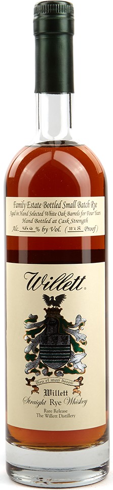 Willett 4 Year Straight Rye