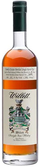 Willett Family Estate Bottled Rye 8 Year