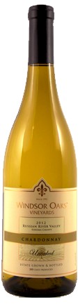 Windsor Oaks Vineyards Unoaked Chardonnay 2012