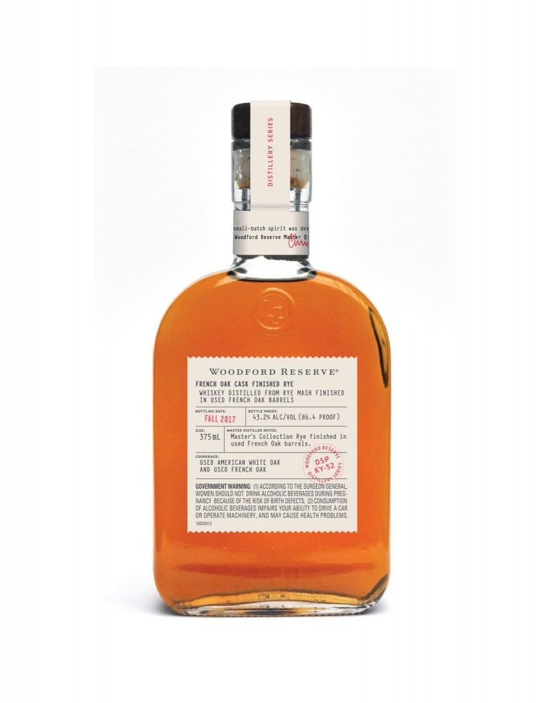 Woodford Reserve French Oak Cask Finished Rye