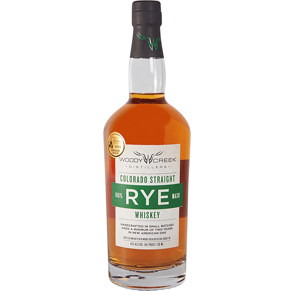 Woody Creek Colorado Straight Rye Whiskey