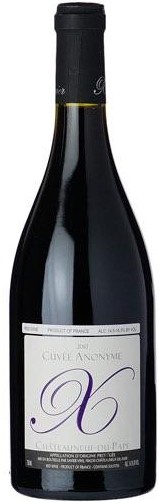 Xavier Cuv̩e Anonyme Ch̢teauneuf-Du-Pape 2010