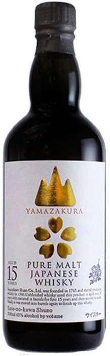 Yamazakura 15 Year Pure Malt Japanese Whisky