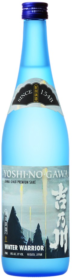 Yoshinogawa Winter Warrior Junmai Ginjo Sake